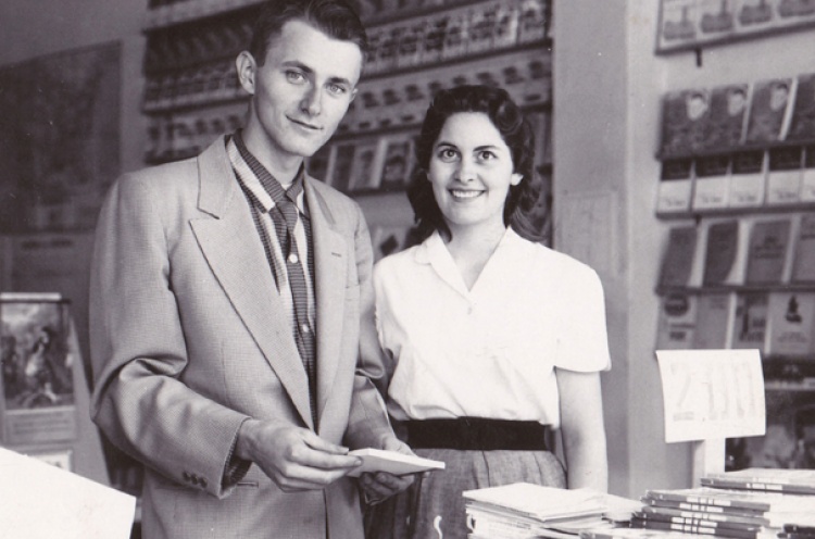 George & Drena Verwer aan het begin van OM.